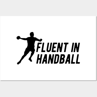 Handball - Fluent in handball Posters and Art